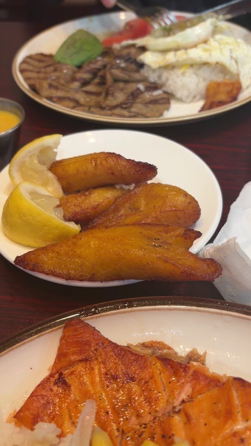 Shared dishes ready for a family meal.